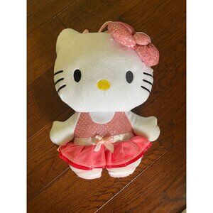 Hello Kitty Plush Stuffed Animal Backpack